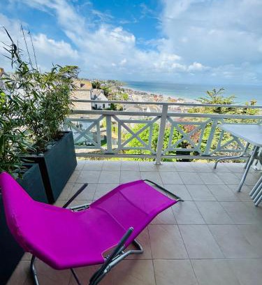 Pleneuf-Val-Andre Apartamento | Magnifique vue mer - Tout confort