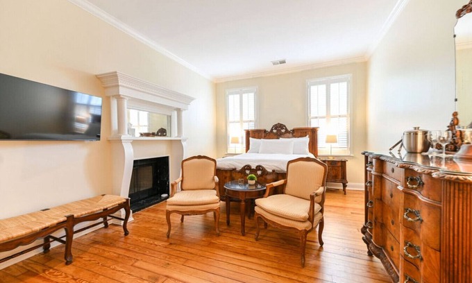 Edenton Cama Y Desayuno | The Granville Queen Inn Rm. 13