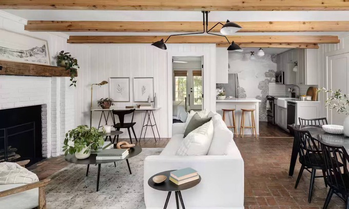 Landon Branch Cabaña | Magnolia's Hillcrest Cottage - Designed & owned by Chip & Joanna Gaines