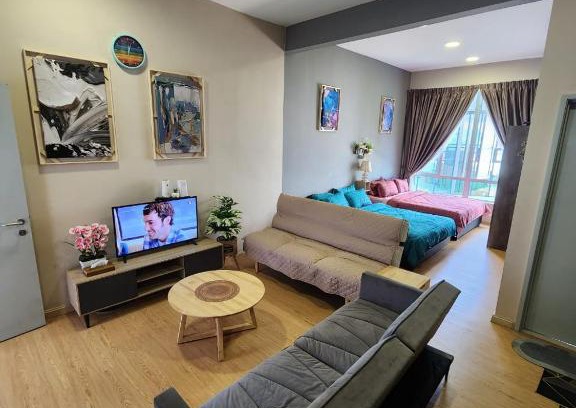 Kuantan Apartamento | Mahkota Valley Suite Fajar #TV Box With Netflix