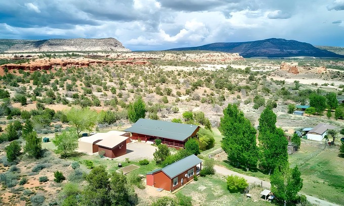 Cortez Casa | Main House with Private Gate to Canyons of the Ancients Near Mesa Verde NP