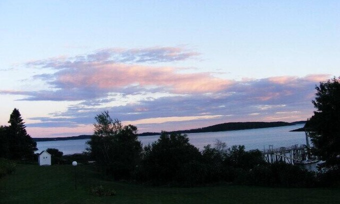 Pleasant Point Cabina | Cabaña Maine Mid Coast con vista espectacular