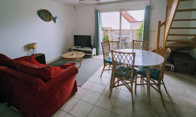 Audresselles Casa | Maison à 300 m de la Plage, Avec 2 Chambres et une Terrasse