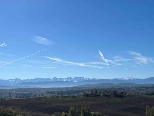 Montegut-Bourjac Casa | Maison à la campagne vu sur Pyrénées avec jardin