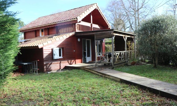 La Teste-de-Buch Casa | Maison 3 chambres wifi, jardin clos, piscine, tennis