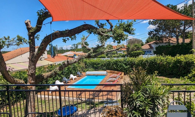 Saint-Palais-sur-Mer Casa | Maison 8/10 Pers / Piscine Chauffée / Saint Palais sur mer 400m Centre Ville