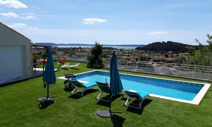 Saint-Chamas Casa | Maison + Appartement Avec Magnifique vue
