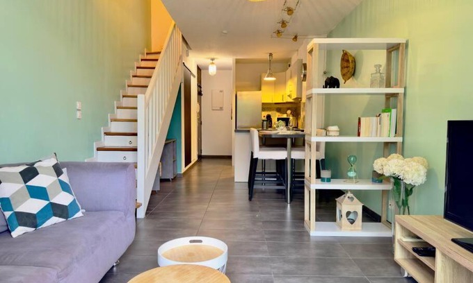 La Chamberte Apartamento | Maison au calme 2 Chambres Terrasse Clim parking gratuit