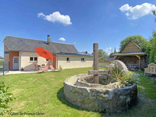 La Ferte-en-Ouche Casa | Maison Authentique avec Jardin Clos, Proche Ferme et Chevaux, Tout Inclus, Animaux Acceptés - FR-1-497-214