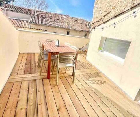 Saint-Andre-de-Sangonis Casa | Maison avec extérieur proche saint Guilhem le desert