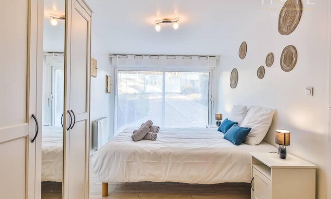Longeville-sur-Mer Casa | Maison avec jardin, proche mer.