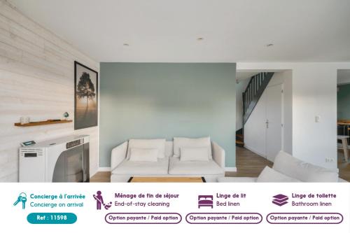Plobannalec-Lesconil Casa | Maison avec piscine pour 8 - 500m de la plage