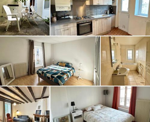 Moret-sur-Loing Casa | Maison avec jardin-Au calme-Tout à pied-High wifi