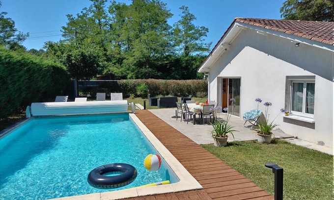 Saubion Casa | Maison Avec Jardin et Piscine Proche Océan
