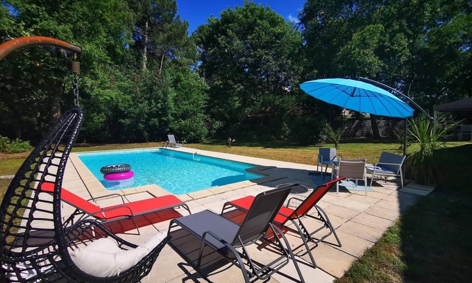 Cestas Casa | Maison Avec Piscine, 3 Chambres, en Lisière de Forêt sur Cestas