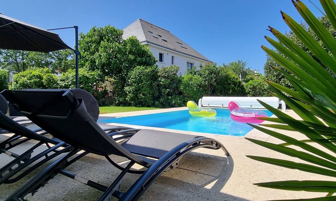 Sene Casa | Maison Avec Piscine et Jacuzzi Cœur du Golfe du Morbihan