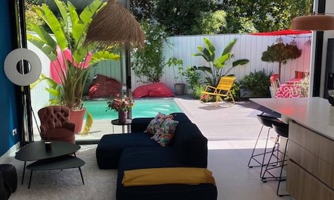Cauderan Casa | Maison Avec Piscine Proche du Parc Bordelais