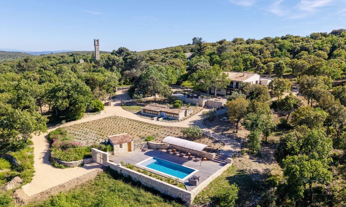 Bonnieux Casa | Maison avec vue panoramique