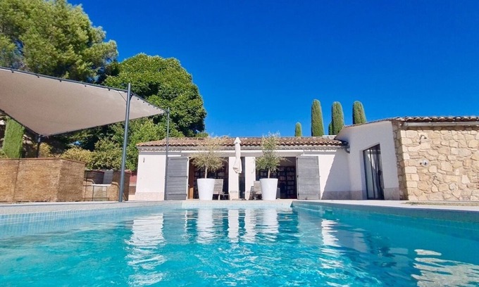 Oppede Casa | Maison bertuli LES OLIVIERS 5***** Air-conditioned Heated pool 15M 2 adul.