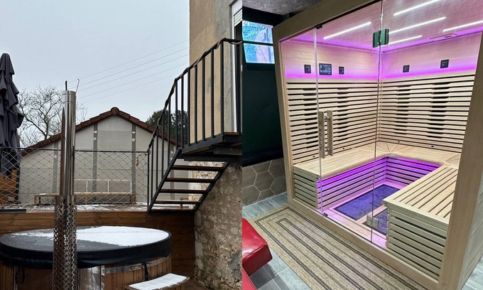 Ferrieres Casa | Maison Bien-être Avec Bain Nordique et Sauna
