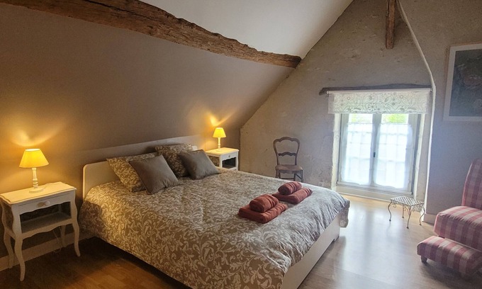 Poce-sur-Cisse Casa | Maison Bien Située Pour Visite des Châteaux de la Loire et du zoo de Beauval