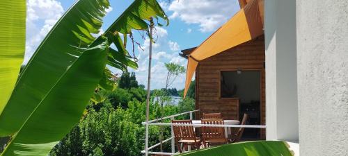 Lamothe-Montravel Casa | Maison bord rivière avec vue