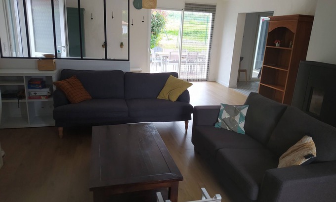 Urrugne Casa | Maison Côte Basque / 3 Chambres / Grande Terrasse et Jardin / Idéal Pour Famille