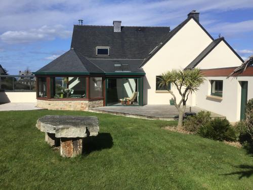 Saint-Pabu Casa | Maison calme, vue sur mer