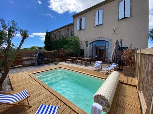 Homps Casa | Maison, canal du midi piscine