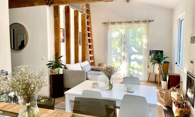 Maubuisson Casa | Maison Carcans Maubuisson Avec Jardin Proche Lac - Quartier Calme