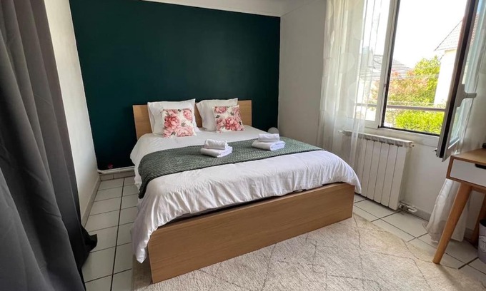 Athis-Mons Apartamento | Maison chaleureuse, Orly, Paris