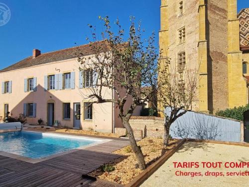 La Benissons-Dieu Casa | Maison charmante avec piscine privée chauffée et jardin clos, wifi inclus - FR-1-496-339
