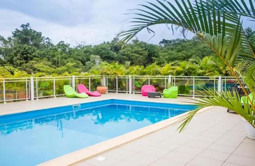 Le Moule Casa | Maison charmante Le Moule avec piscine partagée
