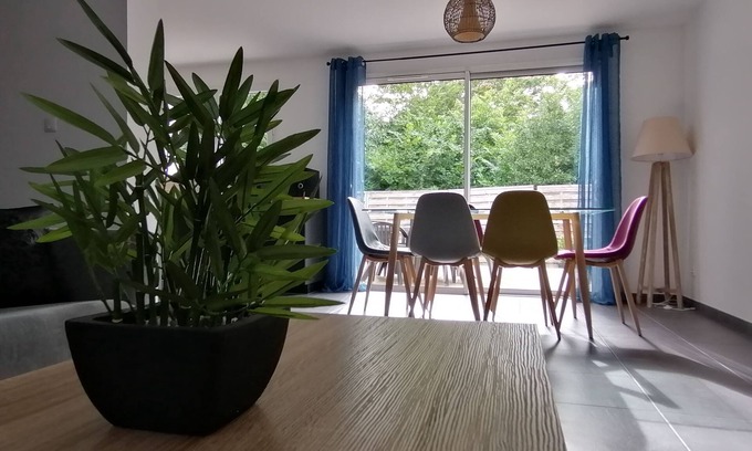 Leognan Casa | Maison Climatisée au Cœur des Vignobles Bordelais