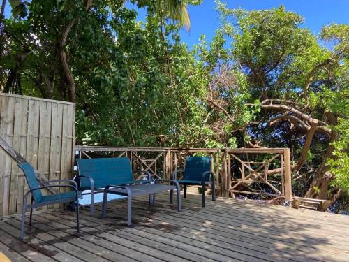 Le Robert Casa | Maison confortable avec jardin au Robert, 40 m², climatisation