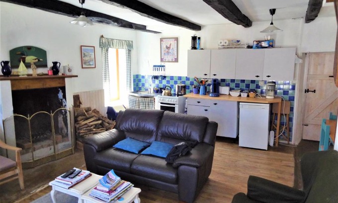 Saint-Caradec-Tregomel Casa | Maison cosy séjour découverte mer et campagne