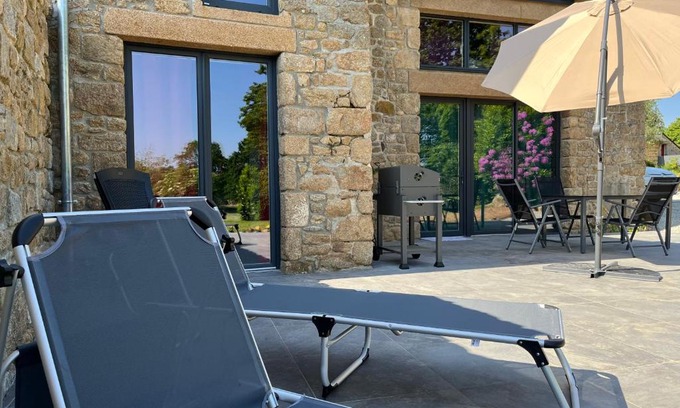 Maen-Roch Casa | Maison d'hôte avec sauna et jacuzzi à la campagne