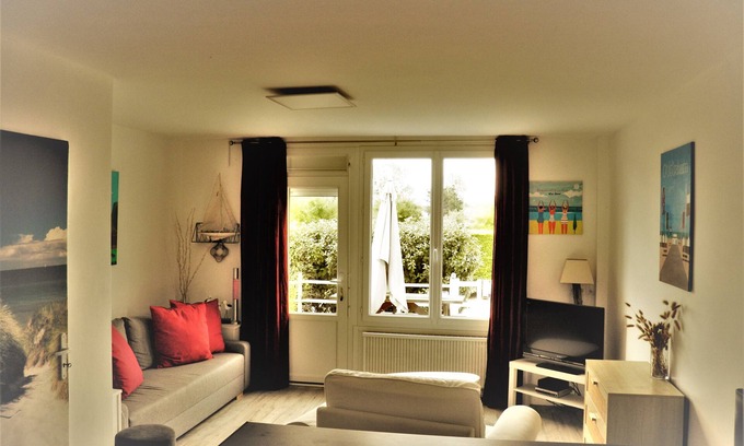 Hermanville-sur-Mer Condominio | Maison de Bord de Mer, à 5mn de la Plage et des Pistes Cyclabes