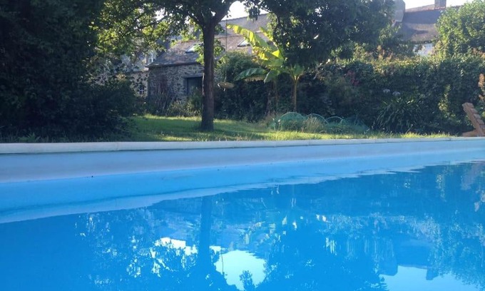 Saint-Coulomb Casa | Maison de charme avec piscine (11x5) bord de mer