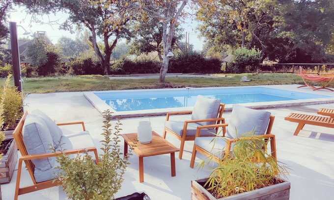 Danestal Casa | Maison de Charme - Piscine Chauffée - 8 Personnes