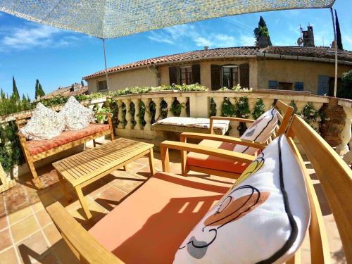 Val de Gilly Apartamento | Maison de hameau au coeur de la campagne Grimaudoise