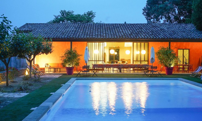 Merindol Casa | Maison de Maître au Coeur de la Provence, Grande Piscine et Parc