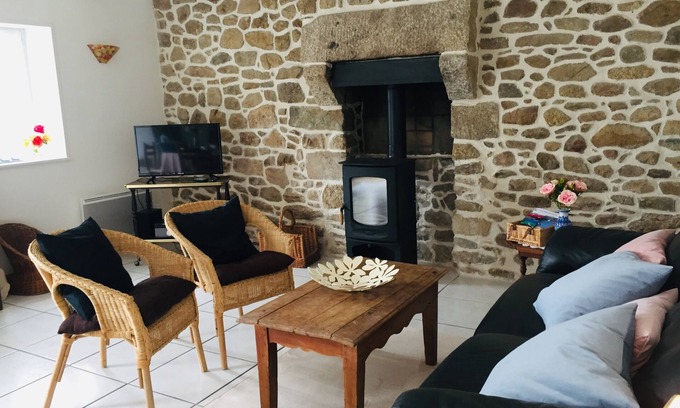 Kerlouan Casa | Cabaña Mahé (junto al mar en kerlouan)