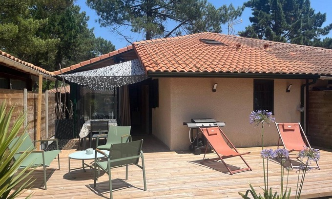 Moliets-et-Maa Casa | Maison de Vacances Sous les Pins