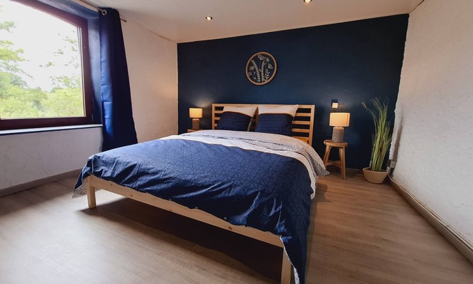 Tavigny Cabaña | Gîte-Familiar-Baño privado con ducha-Les quatre sources
