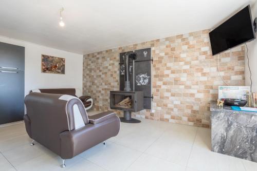 Meslan Casa | Maison de vacances Chez André