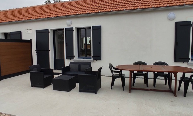 Commequiers Casa | Maison de Vacances, 6 à 8 Personnes, en Vendée