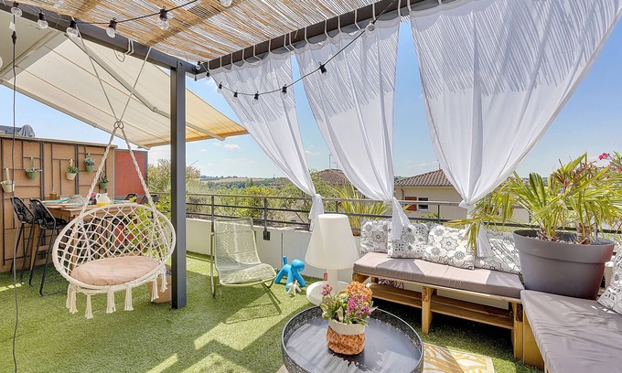 Quint-Fonsegrives Casa | Maison DE Ville 100 M2 Type Loft Avec Terrasse ET Garage