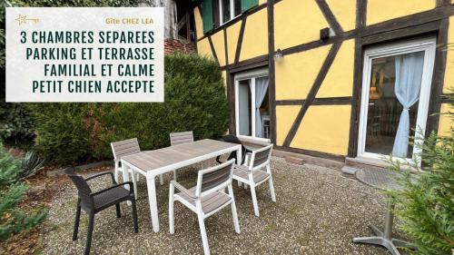 Ebersheim Apartamento | Maison de ville chez Léa - gîte familial parking terrasse