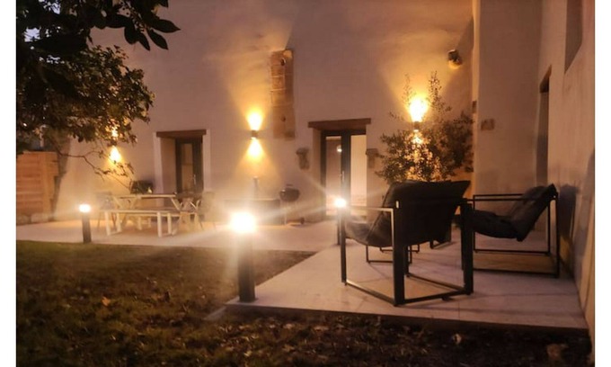 Courthezon Casa | Maison de Ville, Proche Vignoble